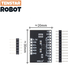 Mpr121 Breakout V12 โมดูลเซนเซอร์ควบคุมคีย์บอร์ด I2C