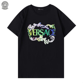 เสื้อยืดแขนสั้น พิมพ์ลายนางฟ้าปาล์ม Medusa แฟชั่นสําหรับผู้ชาย 3921