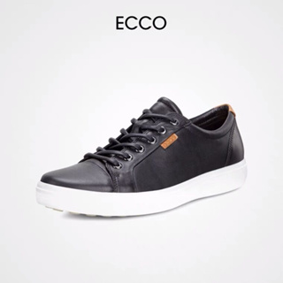 【SOFT 7】ecco รองเท้าหนังลําลอง กันลื่น สําหรับผู้ชาย 430004