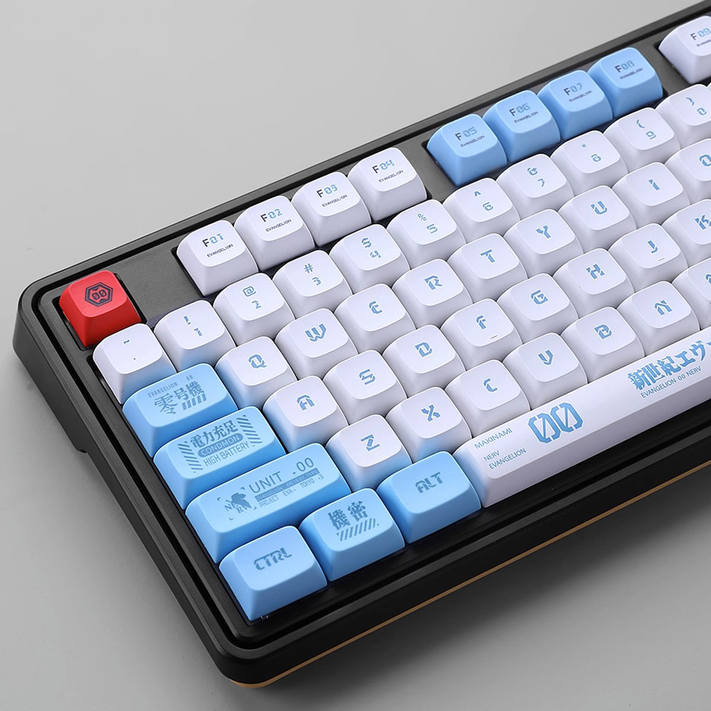 EVA-00 keycaps XDA profile Dye-Sublimation PBT keycap 137keys