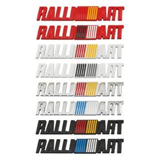 สติกเกอร์โลโก้ RALLIART ดัดแปลง สําหรับติดตกแต่งรถยนต์ Mitsubishi LancerEX Outlander PAJERO