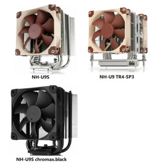 Noctua NH-U9S ท่อระบายความร้อน CPU ทาวเวอร์เดี่ยว 5 ท่อความร้อน สูง 125 มม. สําหรับ LGA1700 1200 115x 20xx AM4 AM5