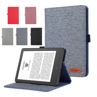 2021 Classic Denim Flip Leather Case For All New Kindle Paperwhite 5 Signature 11th Generation 6.8 Inch M2L3EK Cover Edition