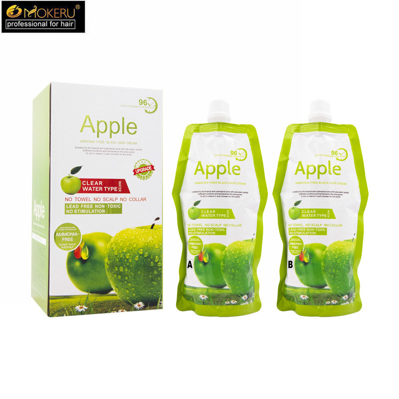 Mokeru ครีมย้อมผม สูตรน้ําใส น้ํามันดํา ออร์แกนิก ธรรมชาติ สําหรับปิดผมหงอก ขาว ผมยาว 500 + 500 มล.