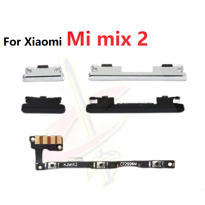 แพรปุ่มสวิตปิดเปิด ปุ่มเปิดปิด ปุ่มเปิดเสียง ปุ่มสวิตช์นอก สําหรับ Xiaomi Mi mix 2