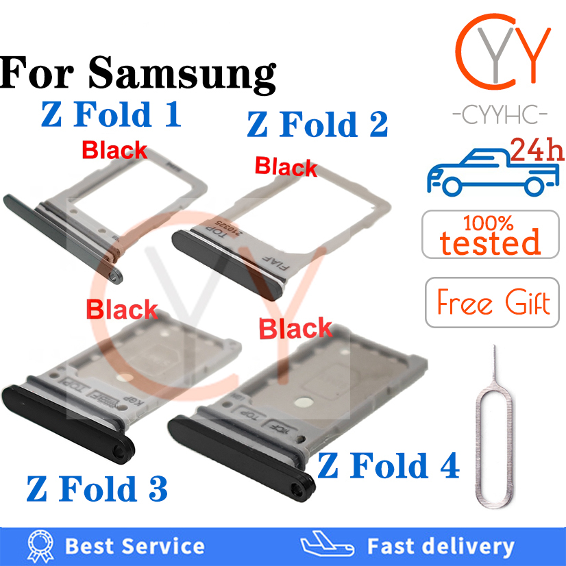 อะแดปเตอร์ถาดซิมการ์ด Micro SD แบบเปลี่ยน สําหรับ Samsung Galaxy Z Fold 1 2 3 4 Fold2 Fold3/4 F9000 F9160 F9260 F9360 W21