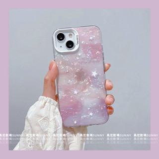 เคสโทรศัพท์มือถือ กันกระแทก ลายท้องฟ้ากลางคืน ไล่โทนสี สําหรับ iphone 15 14 13 11 12 pro max