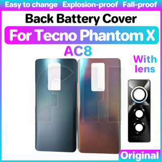 ฝาครอบแบตเตอรี่ด้านหลัง สําหรับ tecno phantom x AC8