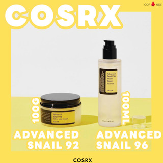 COSRX Moisturizing Energy essence Advanced Snail 96 Mucus Power essence &amp; COSRX Advanced Snail 92 All in one Cream  100ml เซรั่ม Moisturizing ลดรอยสิว ลดเลือนริ้วรอย