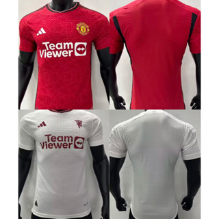 2324 เสื้อเชิ้ต ลาย Manchester United Home and Away Player คุณภาพสูง AAA+