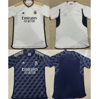 2324 เสื้อแฟนคลับ Real Madrid Home and Away คุณภาพสูง AAA+