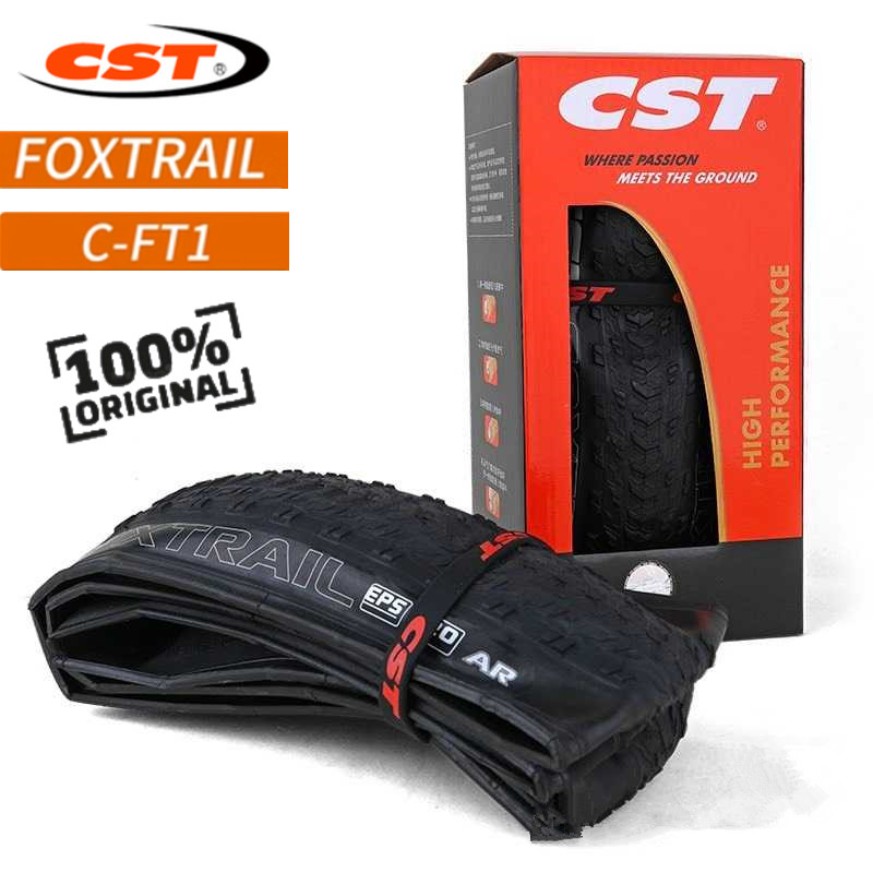 CST C-FT1 ยางรถจักรยานยางพับ 26/27.5/29 นิ้วยางจักรยานเสือภูเขาน้ําหนักเบาพิเศษความต้านทานต่ํา C1698