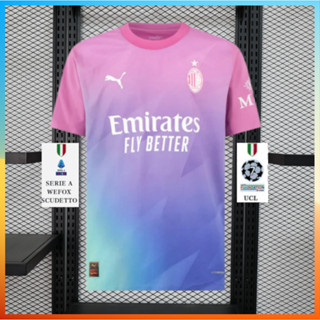 เสื้อเชิ้ตฟุตบอล Milan 2023/24AC สําหรับผู้ชาย