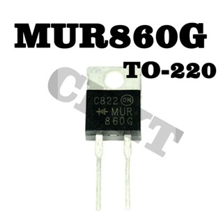 10 ชิ้น/ล็อต ต้นฉบับใหม่ MUR860 MUR860G 600V/8A ไดโอดกู้คืนอย่างรวดเร็วถึง -220-2