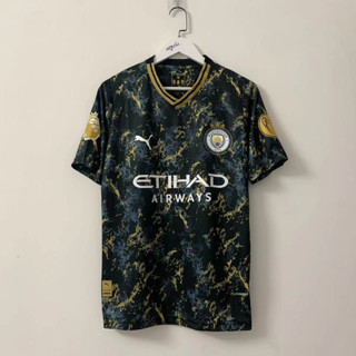 แฟนคลับ 23/24 Man City Triple Crown รุ่นพิเศษ S-2XL