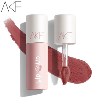 Akf M20 LIP MUD, (ลด 10% สําหรับรายการที่สอง, ซื้อสามรายการส่วนลดเพิ่มเติม), LIP MUD, กํามะหยี่ สีง่าย, เนื้อแมตต์, กํามะหยี่, เนื้อละเอียด, สีดูดี, เนื้อเนียนนุ่ม, ชุ่มชื้นไม่แห้งสายลิปที่มองไม่เห็น ปกปิดปากได้ดี ติดทนนาน เป็นธรรมชาติ