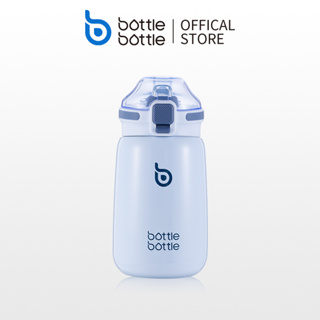 BOTTLE BOTTLE ขวดน้ําสุญญากาศ สเตนเลส มีฉนวนกันความร้อน และเย็น 12 ออนซ์ พร้อมฝาปิด กันรั่วซึม สําหรับเด็กนักเรียน