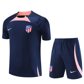 เสื้อกีฬาแขนสั้น ลายทีมชาติฟุตบอล Atletico de Madrid 2023-24 ชุดเหย้า