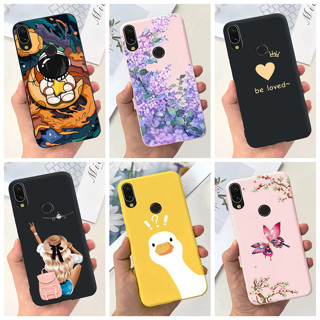 เคสโทรศัพท์มือถือ ลายดอกไม้ ผีเสื้อ หัวใจ ฤดูใบไม้ร่วง สําหรับ Vivo Y11 1906 VivoY12 Y15 Y17 2023