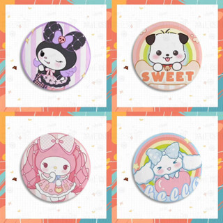 ป้ายเหล็กดีบุก ลายการ์ตูนอนิเมะ Sanrio สุนัขชินนาม่อนน่ารัก สําหรับตกแต่งบาร์