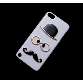 Case for iPod Touch 5 5TH 6 6TH 7 7TH 3D Cute Hat Eyes Mustache Beard Designed Hard Back Cover