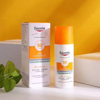 ครีมกันแดด Eucerin Sun Dry Touch Oil Control Face SPF50+ PA++++ 50ml กันแดด ลดสิว คลีนซิ่งผิวมัน กันแดดคุมมัน ยูเซอริน