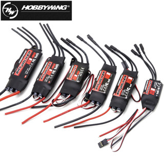 Hobbywing Skywalker ตัวควบคุมความเร็ว 20A 30A 60A V1/ 40A 50A 80A 100A V2 ESC พร้อม UBEC สําหรับเครื่องบินบังคับ FPV Quadcopter 1 ชิ้น