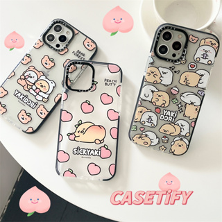 CASE.TIFY Cute penguin doodles phone case for iphone 14 14plus 14pro 14promax 13 13pro 13promax Cute Cartoon 12 12pro 12promax 11 11promax High-end soft transparent casing shockproof x xr xsmax 7plus New Design ins styles popular YAKIDORI