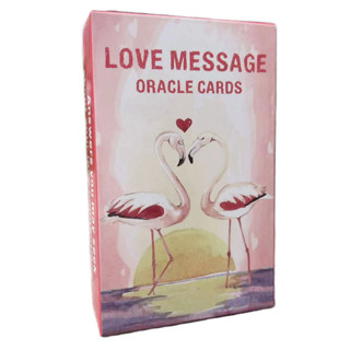 การ์ดเกม Oracle Love Messages ไม่มีคู่มือ ขนาด 10x6 ซม.