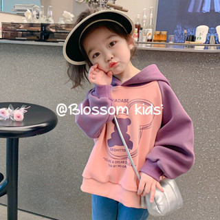 Blossom Kids Childrens top  เสื้อผ้าคลุมด้วยผ้าของเด็กผู้หญิง เสื้อสเวตเตอร์ฤดูใบไม้ร่วงของเด็กผู้หญิง เสื้อผ้าเด็กฤดูใบไม้ร่วง