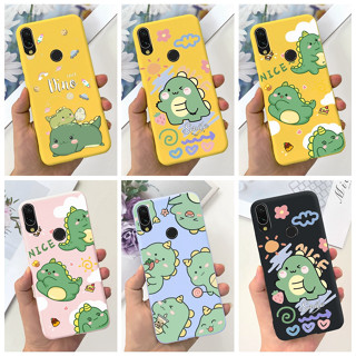 เคสโทรศัพท์มือถือ ซิลิโคนนุ่ม ลายการ์ตูนไดโนเสาร์น่ารัก สําหรับ Vivo Y11 Y12 Y15 Y17 Y19 Y12i 1906 1915 1904 Y91 Y91i Y91C Y90 Y93 Y95 2023