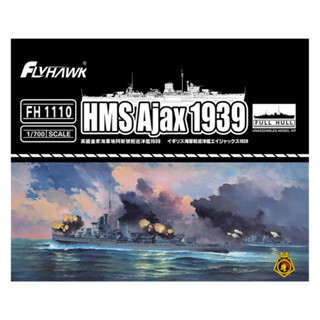 Flyhawk FH1110 1/700 HMS Cruiser Ajax 1939