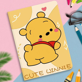 Winnie the Pooh เคสไอแพด ลายการ์ตูน iPad  Air4/5 10.9inch / Mini 1 2 3 4 5 / iPad 2 3 4 / iPad Pro 9.7 Air1 Air2 / iPad Pro 10.5 / Pro11inch / ipad Gen 7/8/9 10.2 Cartoon Smart Case