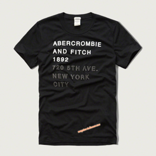 เสื้อยืด ลาย Abercrombie &amp; Fitch สําหรับผู้ชาย