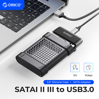 Orico อะแดปเตอร์แปลงฮาร์ดไดรฟ์ USB เป็น SATA เป็น USB 3.0 สําหรับตัวแปลง SSD HDD SATA III 2.5 นิ้ว รองรับขอบ UASP Samsung Seagate Toshiba(UTS3)