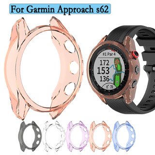 เคสนาฬิกาข้อมือ TPU กลวง กันตก ทนทาน คุณภาพสูง อุปกรณ์เสริม สําหรับ Garmin Approach S62