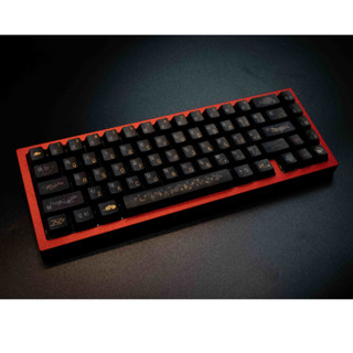 Alami ปุ่มกดคีย์บอร์ด 143 คีย์ PBT ย้อมสี สําหรับ Cherry Gateron MX Switches