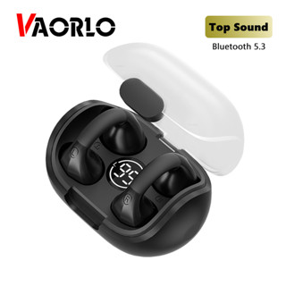 Vaorlo หูฟังซับวูฟเฟอร์ บลูทูธ 5.3 พร้อมไมโครโฟน HD HiFi ตัดเสียงรบกวน