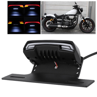 Alabama327 บังโคลนไฟท้ายรถจักรยานยนต์ Led ไดนามิก สําหรับ Yamaha Bolt Xv950R 14‐19