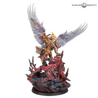 Warhammer เรซิ่น Sanguinius Sanguinius 40K สําหรับขัดเงาด้วยตัวเอง