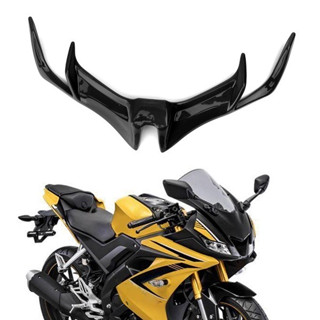 แผงด้านหน้ารถจักรยานยนต์ สีดํา สําหรับ YAMAHA YZF-R15 V3.0 2017-2019