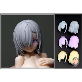 SH STUDIO 1/12 SH07 MEGAMI DEVICE Hair style three colors Resin Garage Kit Retrofit Components