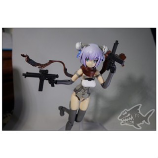 Sh STUDIO ผ้าพันคอ ผ้าคลุมไหล่ เรซิน 1/12 MEGAMI DEVICE สไตล์ยุทธวิธี