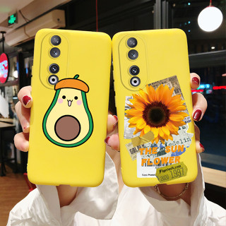 เคสโทรศัพท์ซิลิโคน TPU แบบนิ่ม พิมพ์ลายน่ารัก สําหรับ Honor 90 Pro Honor90 5G Honor 90 90Pro 2023