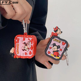 เคสซิลิโคน สร้างสรรค์ สําหรับ AirPods 1 2 3 Pro 2 เคสป้องกัน การ์ตูน prone Michimini ไร้สาย บลูทูธ หูฟัง ช่องชาร์จ สายคล้อง กันกระแทก เคสป้องกัน