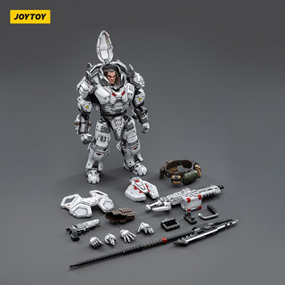 ของเล่นฟิกเกอร์ทหารไฟ 1/18 JoyToy Sorrow Expeditionary Forces-9th Army of the white Iron Cavalry Firepower Man