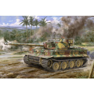 ชุดโมเดลรถถัง BT-023 1/35 Tiger Tank Initial Type Southeast Asian Battlefield