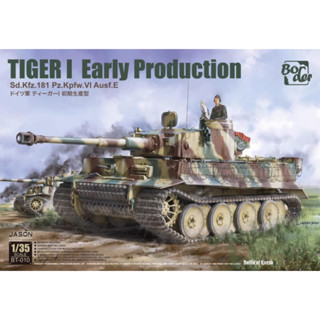 Border BT-010 1/35 TIGER I EARLY PRODUCTION SD.KFZ.181 PZ.KPFW.VI AUSF.E