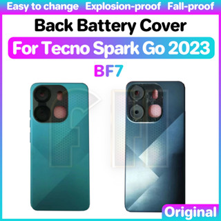 ฝาครอบแบตเตอรี่ด้านหลัง สําหรับ TECNO Spark GO 2023 BF7