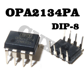 1ชิ้น/ล็อตต้นฉบับใหม่ OPA2134PA OPA2134 ตรง DIP8 ช่องสัญญาณเสียงวิดีโอเครื่องขยายเสียงคู่ ic